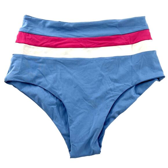 L*Space Portia Stripe Bikini Bottom S - Picture 2 of 7